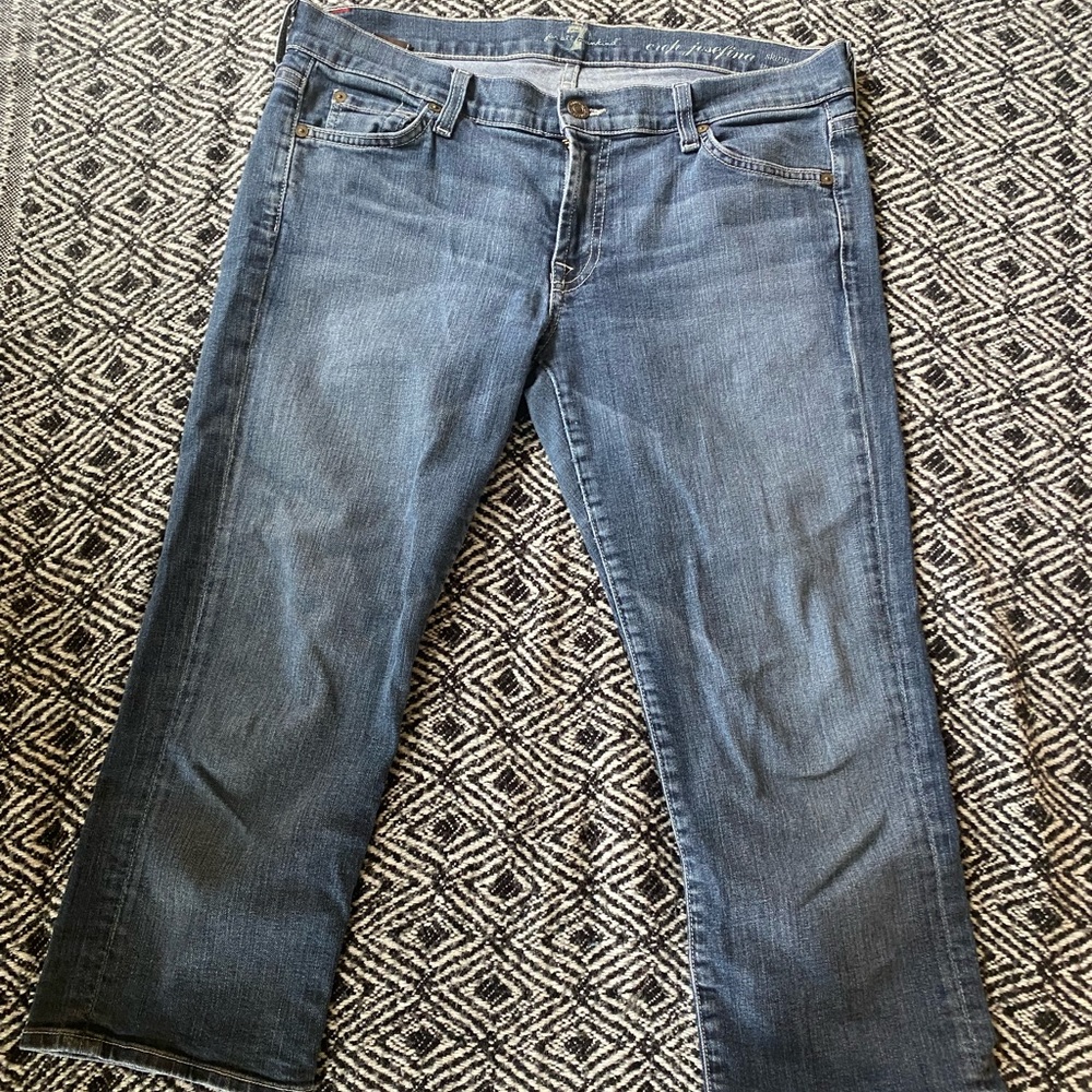 7 for all mankind crop josefina